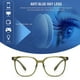 thumbnail image 5 of Gafas cuadradas de luz azul para hombres y mujeres, gafas de ordenador con bloqueo UV, lentes transparentes, 5 of 5