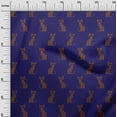 thumbnail image 2 of oneOone Viscose Chiffon Fabric Cat Ikat Print Fabric By Yard 42 Inch Wide, 2 of 4