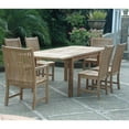 thumbnail image 3 of Teak Bahama Chicago 7-Pieces Dining Set Chair, 3 of 7