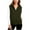 Army Green, variant on Womens Cotton Sweatshirt Vest with Pockets Zip Up Sleeveless Hoodies Drawstring Hooded Fall Sport Outerwear (XL, Black)