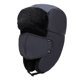thumbnail image 1 of Gorro Lei Feng con forro polar grueso a prueba de frío para invierno, gorro de algodón cálido con protección para los oídos para exteriores para hombres y mujeres, gorro de protección para la nariz, 1 of 5