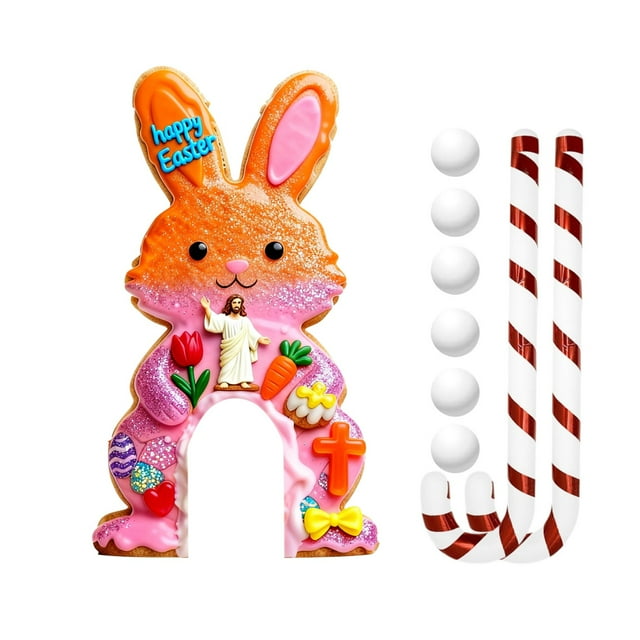 Easter Indoor Set for Family and Joyful Home Entertainment with Putting Experience