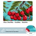 thumbnail image 2 of Cherry Machine Washable Non-Slip Polyester Door Rugs Office Rug Indoor Rug, 2 of 6