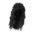 thumbnail image 3 of Peluca De Disfraz De Personaje Punk Rockero, Peluca Retro Para Disfraz Familiar De Halloween, Color Negro, 3 of 8