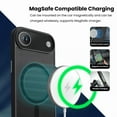 thumbnail image 5 of Entronix Magnetic Case for iPhone 17 Air – Heavy Duty Slim Dual-Layer Shockproof Cover, Black, 5 of 5