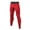 Red, variant on UTTOASFAY Mens Pants Men'S Sports Stretch Leggings Trousers Breathable Quick-Drying Wicking Fitness Pants White 6(M)