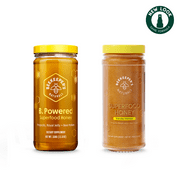 Superfood Honey by Beekeepers Naturals - Bee Pollen, Royal Jelly, Propolis, Honey - Natural Energy, Immune Support, Mental Clarity, Athletic Performance (11.6 oz)