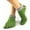 Green, variant on Toe Socks Ankle Low Cut Socks Cotton Socks Breathable 5 Finger Running Socks for Men