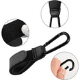 thumbnail image 5 of Noneea 2PCS Stroller Hook Accessories, Multipurpose Stroller Bag Hooks, Leather Stroller Clips for Diaper Bags Pet Carts Grocery Shopping Bags, 5 of 7