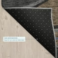 thumbnail image 5 of Addison Rugs Chantille Indoor/Outdoor Contemporary Abstract Black Machine Washable Rectangle Rug, 10' x 14', 5 of 8