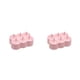 thumbnail image 4 of Naiovety Bandejas llamativas de moldes para cubitos de hielo adecuadas para cócteles de cerveza rectángulo rosa Rectángulo rosa 2Conjunto, 4 of 6