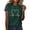 Green, variant on Womens Tops Short Sleeve Summer Tops For Women Casual Love Printed Round Neck Fashion Lightweight Soft Clothing Clothes Womens T Shirts