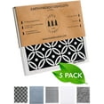 thumbnail image 2 of SUPERSCANDI 5 Pack Swedish Dish Cloths for Kitchen - 100% Biodegradable & Compostable | Washable Kitchen Cloths, Food-Safe&Without Plastic - Reusable Paper Towel for Any Surface | Scandi Artdeco White, 2 of 8