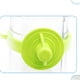thumbnail image 2 of Dispensador de agua para perros, botella automática colgante para beber para perros y gatos pequeños, medianos, verde, 350ML, 2 of 3