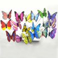 thumbnail image 1 of 10Pcs/Set Simulation Butterfly Stick Outdoor Garden Flower Pot Decor Ornament, 1 of 8