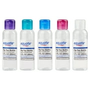 Equate Flip Top Travel Bottle for Toiletries, Color May Vary, 3 fl oz