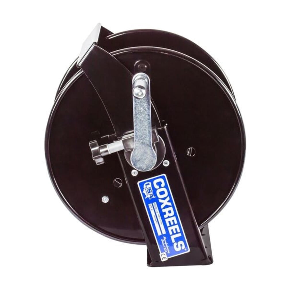 COXREELS SM17-4-125 Hand Crank Hose Reel,Holds 1/2x125 Hose