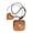 Brown, variant on Delightful Coin Pouches Keychain Small Bag Small Wallet Pendant Leather Texture Suitable for Daily Adventures