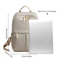 thumbnail image 3 of AMERTEER 14 Inch Airplane Bag Large Capacity Anti Theft Rucksack for Women (Multicolor), 3 of 10