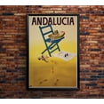 thumbnail image 2 of Spain - Andalucia - Vintage Travel Poster (8x12Inches(US/CANonly)), 2 of 6