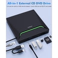 thumbnail image 3 of Unidad externa de CD DVD ORIGBELIE Cool DVD Burner USB 3.0, 3 of 9