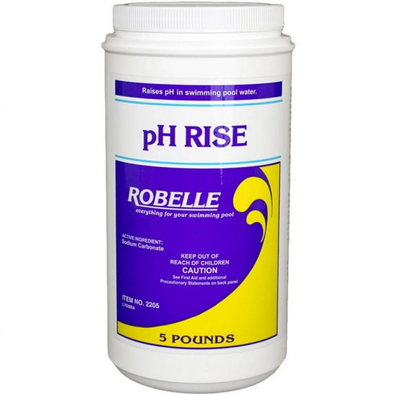 Robelle 2205 pH Rise Chemical for Swimming Pools, 5 lbs.