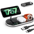 thumbnail image 1 of Cargador inalámbrico LO-WARTS 3 en 1 Apple Magsafe para iPhone, 1 of 7
