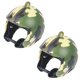 thumbnail image 1 of 2 piezas de casco de pollo, casco de seguridad para mascotas, divertido casco de loro, sombrero de pollo y pájaro, accesorio para la cabeza, 1 of 5