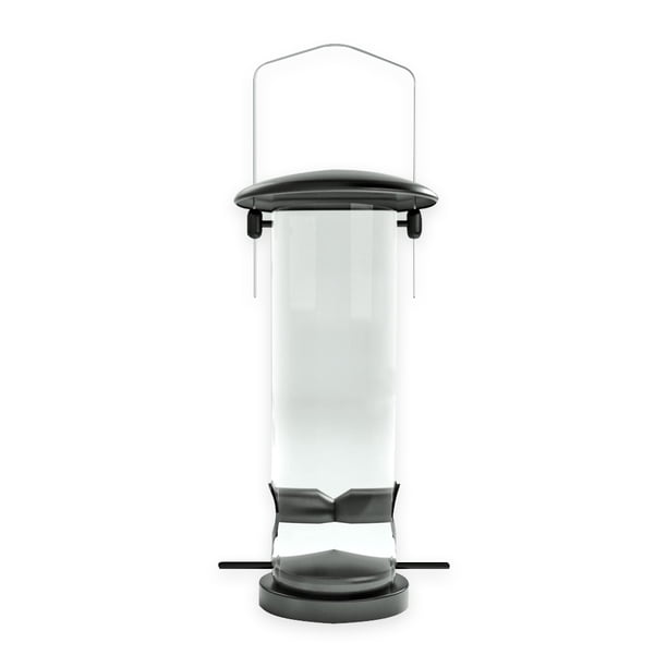 Alimento de jardín al aire libre Césped de césped de césped alimentador con rama de árbol de gancho colgando dispositivo de alimentación de plástico Dispensador resistente al óxido Inevent PT000702-00B