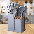 thumbnail image 1 of Juego de utensilios de cocina de silicona Likrtyny de 19 piezas, 1 of 8