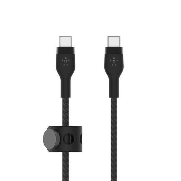 Cable Pro Flex Usb-C A Usb-C 60W Negro 2M negro Belkin NA