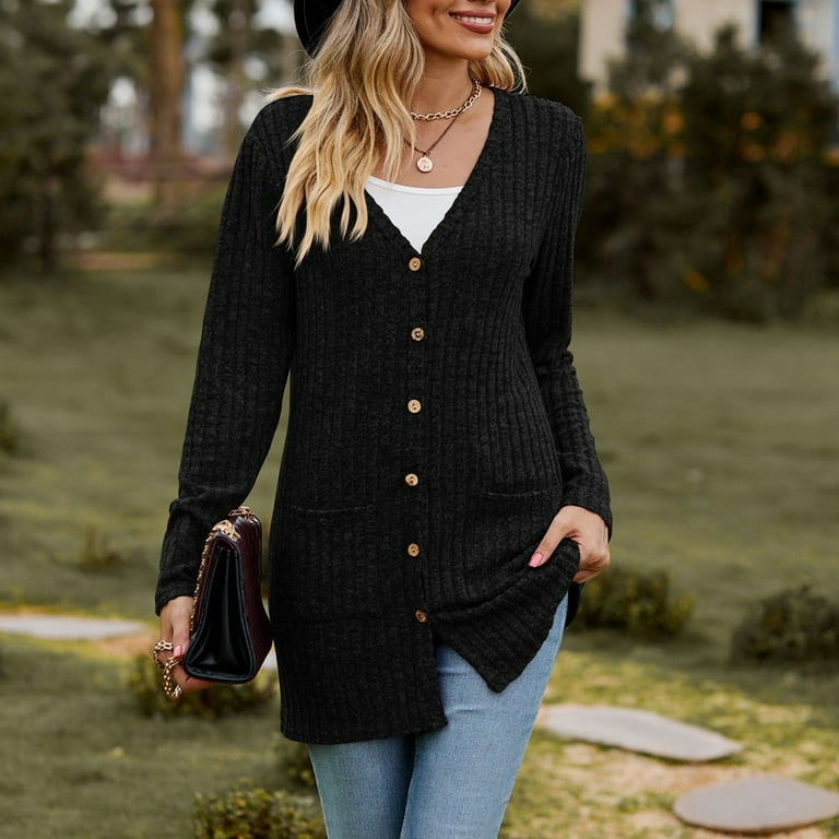 Womans black cheap cardigan