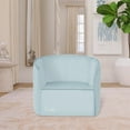 thumbnail image 5 of Barbie Be Bold Be You Kid's Sofa by Evolur in Light Blue, 5 of 6