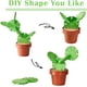 thumbnail image 5 of Juego de posavasos con diseño creativo en forma de cactus para regalar en las fiestas y decorar el hogar, 5 of 7