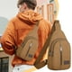 thumbnail image 1 of Bolsa de bandolera para el pecho | Mochila para senderismo al aire libre | Bandolera de Gran Capacidad Mensajera | Correa ajustable | Bolso de hombro de viaje con cremallera y varios bolsillos, 1 of 6