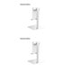 thumbnail image 2 of Sidaley Soporte ajustable para teléfono móvil Soporte antideslizante ABS para teléfono móvil Soporte para teléfono Type1 NO1, 2 of 6