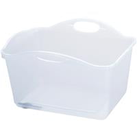 Rubbermaid 2980ARFCLR 15 Quart Clear Smart Solutions™ Dishpan