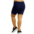 thumbnail image 2 of LAVRA Womens Regular &Plusr Size Shorts Athletic Bike Cotton Short Yoga Bottoms, 2 of 4