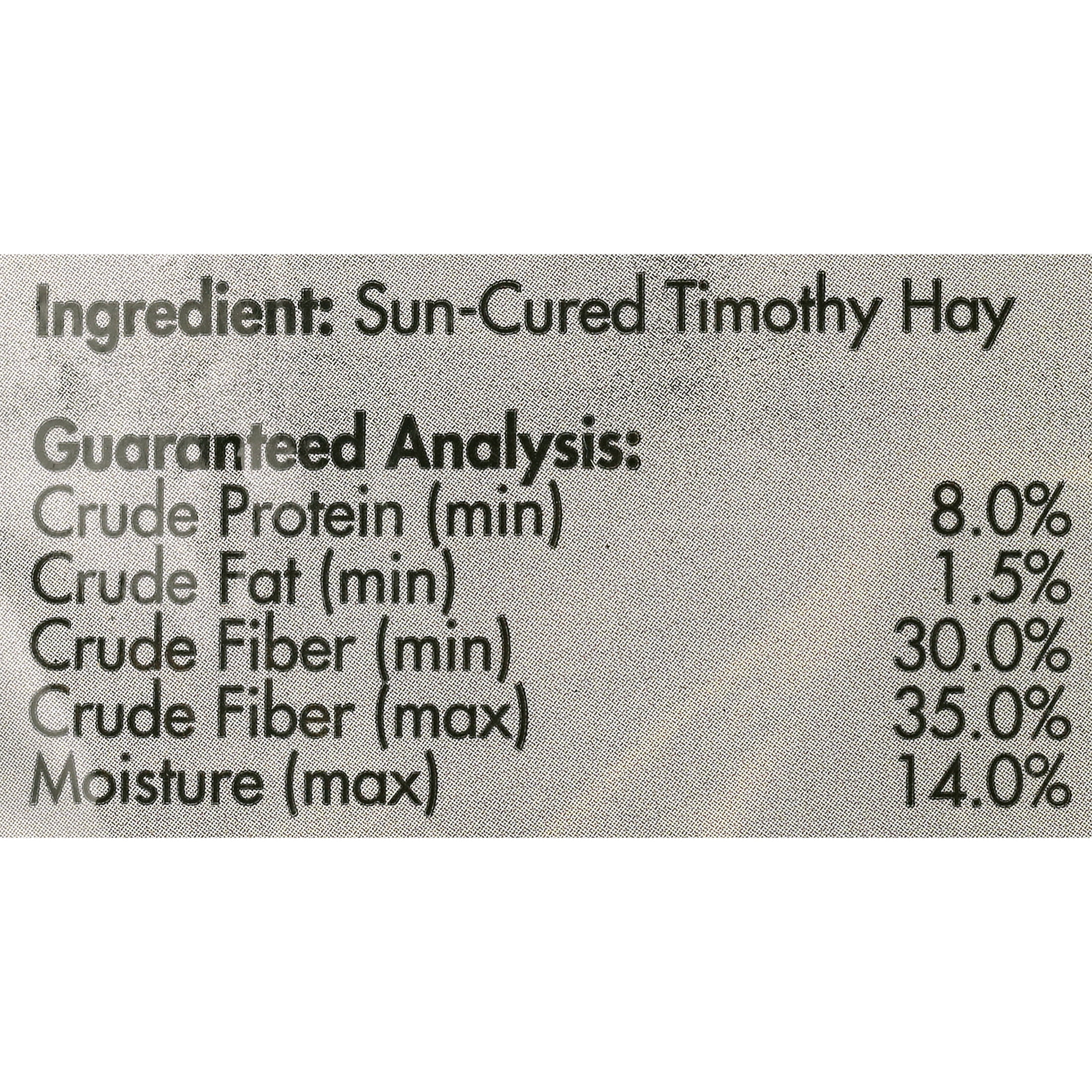Vitakraft Small Animal Timothy Hay for Guinea Pigs, Rabbits, and Chinchillas - 3.5 lb