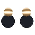 thumbnail image 2 of Joernso Women Fashion Irregular Disc Matte Ear Stud Earrings Party Jewelry Birthday Gift, 2 of 8