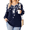Multicolor SF103, variant on Zeagoo Womens Plus Size Tops Puff Long Sleeve T-Shirts Pleated V Neck Tunics Fall Dressy Casual Loose Blouse