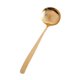 thumbnail image 5 of Cuchara de cobre, cuchara de latón, utensilios de cocina prácticos y multifuncionales, para servir Cucharón para sopa, 5 of 9