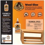 Gorilla 4 Fl. Oz. Wood Glue/Epoxy, New