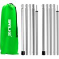 thumbnail image 1 of SAN LIKE Mâtx de Bâche Télescopiques Mâtx de Tente Ajustables pour Bâche Mâtx de Auvent pour Camping Auvent Abri Randonnée Sac à Dos Randonnée - (Longueur Ajustable - Acier Augmenter la Minceur), 1 of 7