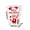 D, variant on Drses‌‌ Halloween Theme Bloody Hand Horror Buckle Snack Popcorn Paper Box Party Decoration Supplies