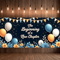 thumbnail image 4 of Decorative Design Celebration Banner Floral Decoration Beginning of a New Chapter for Birthday Party Indoor Celebration Event, 4 of 7