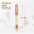 thumbnail image 4 of shiyou-Fountain Pen, Transparent Mixed Fountain Pen, Refillable Ink Writing Pen 0.38mm Extra Fine Nib, Consistent Ink Flow Luxury Pen for Nice Pens Enthusiasts Smooth Writing, School, Office, 4 of 4