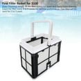 thumbnail image 4 of Fine Filter Basket, Robot Pool Cleaner Fine Filter Basket ABS Plastic Frame 9991460 Super Strong Filtering  for S50, 4 of 7