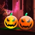 thumbnail image 3 of Vikakiooze Halloween Party Favors Inflatable Halloween Ball-border Exclusively For Halloween Decoration Remote Control Luminous Inflatable Lantern Ball, 3 of 9