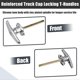 thumbnail image 5 of 1 Set Universal Garage Door Keyed T-Handle Lock Kit Shed Door, 5 of 5